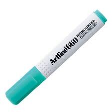 Artline 660 Fosforlu Kalem Pastel Yeşil - Artline