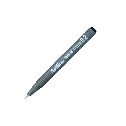 Artline Çizim Kalemi 0.2 Mm Siyah - Artline