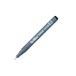 Artline Çizim Kalemi 0.3 Mm Siyah EK233 - Artline