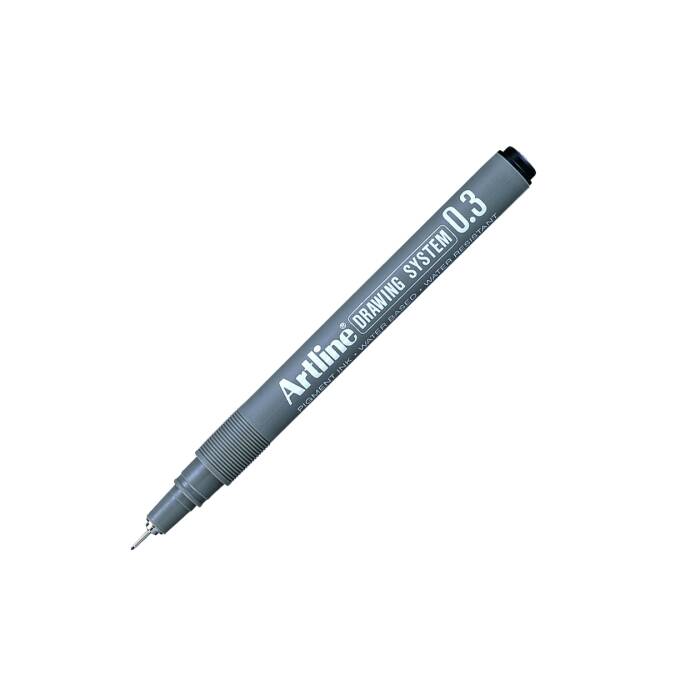 Artline Çizim Kalemi 0.3 Mm Siyah EK233 - 1