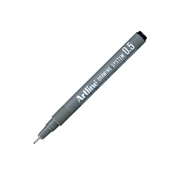 Artline Çizim Kalemi 0.5 Mm Siyah EK235 - 1