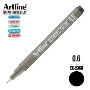 Artline Çizim Kalemi 0.6 Mm Siyah - 1