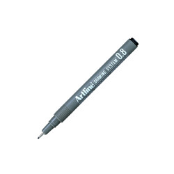 Artline Çizim Kalemi 0.8 Mm Siyah - Artline