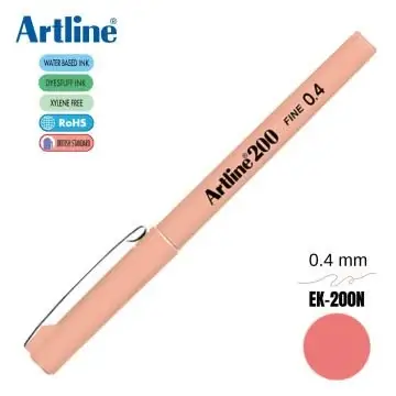 Artline Fineliner 0.4 Mm Kayısı EK-200N - 1