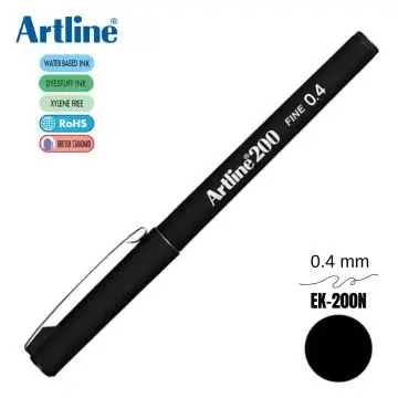 Artline Fineliner 0.4 Mm Siyah EK-200N - 1