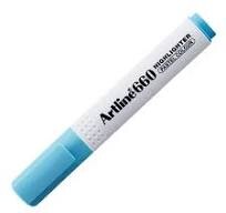 Artline Fosforlu Kalem Kesik Uç 1,0-4,0 MM Pastel Blue 660 - Artline