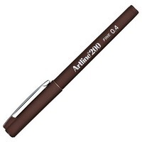 Artline Super Fine İnce Keçe Uçlu 0,2 MM K.Kahve 220N - Artline