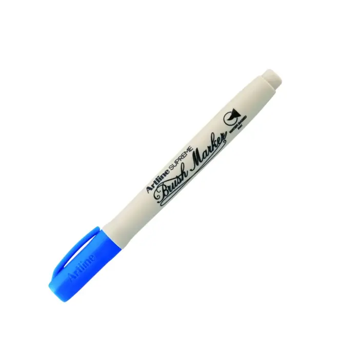 Artline Supreme Brush Marker Blue - 1