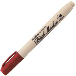 Artline Supreme Brush Marker Fırça Koyu Kırmızı - Artline