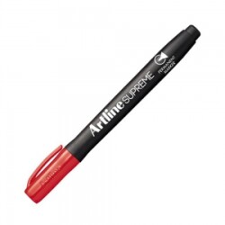 Artline Supreme Permanent Marker Red - Artline