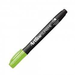 Artline Supreme Permanent Marker Yellow Green - Artline