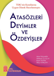 Atasözleri Deyimler ve Özdeyişler Karton Kapak Ata Yayıncılık - Ata Yayınları