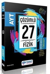 AYT Fizik Çözümlü 27 Deneme Yanıt Yayınları - Yanıt Yayınları