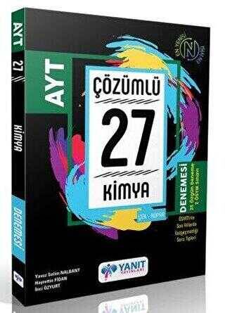 AYT Kimya Çözümlü 27 Deneme Yanıt Yayınları - 1