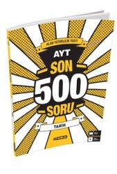 Hız Yayınları Ayt Son 500 Soru Tarih - Hız Yayınları