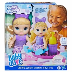 Baby Alive Köpüklü Saç Tasarım Eğlencesi +3 Yaş - Hasbro