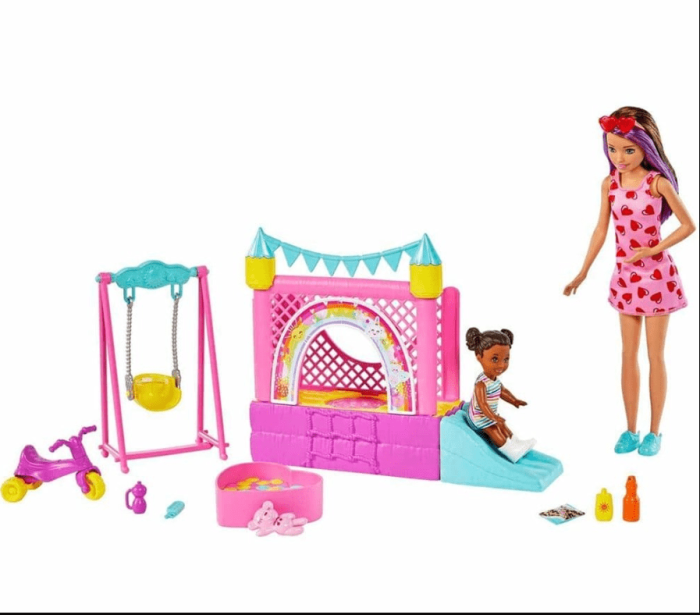 Barbie Bebek Bakıcısı Skipper Oyun Evi Seti HHB67 - 3