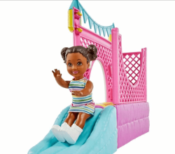 Barbie Bebek Bakıcısı Skipper Oyun Evi Seti HHB67 - 5