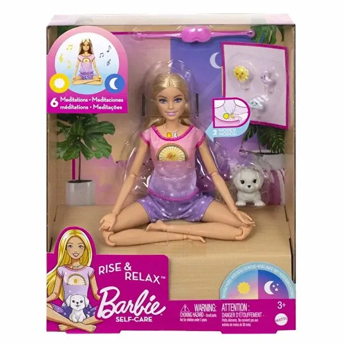 Barbie Meditasyon Yapıyor Oyun Seti HHX64 - 1