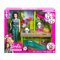 Barbie Panda Bakımı Oyun Seti HKT77 - Mattel