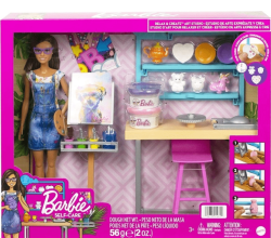 Barbie Sanat Atölyesi Oyun Seti HCM85 - Mattel