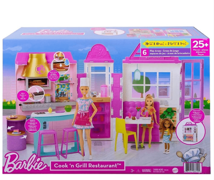 Barbie'nin Muhteşem Restoranı Oyun Seti - 2