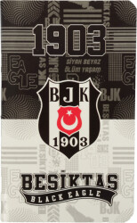 Beşiktaş Bloknot 8*13 Karton Tel Dikişli - 3