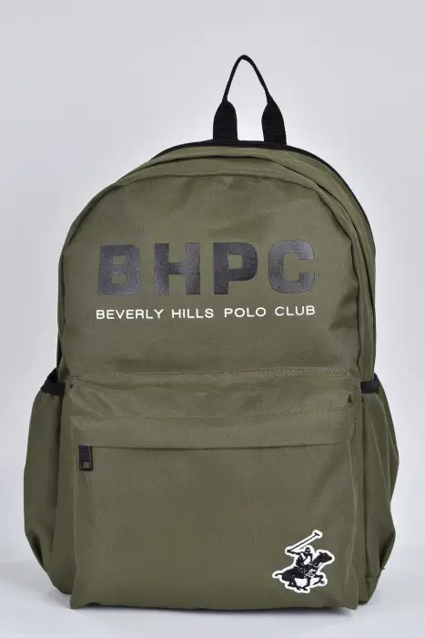 Beverly Hills Polo Club Unisex Çok Gözlü Günlük Seyahat Okul Sırt Çantası Yeşil 04163 - 1