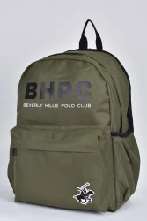 Beverly Hills Polo Club Unisex Çok Gözlü Günlük Seyahat Okul Sırt Çantası Yeşil 04163 - 2