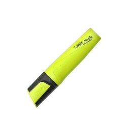 Bic Fosforlu Kalem Flat Highlighter Sarı - Bic