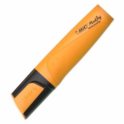 Bic Fosforlu Kalem Flat Highlighter Turuncu - Bic