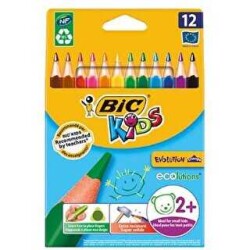 Bic Kuru Boya Evolution Üçgen Jumbo 12 Lİ - Bic