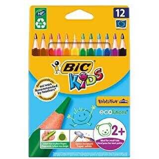 Bic Kuru Boya Evolution Üçgen Jumbo 12 Lİ - 1