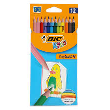 Bic Kuru Boya TropicolorS2 Tam Boy 12 Lİ 832566 - Bic