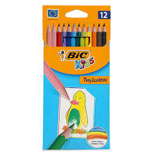 Bic Kuru Boya TropicolorS2 Tam Boy 12 Lİ 832566 - 1