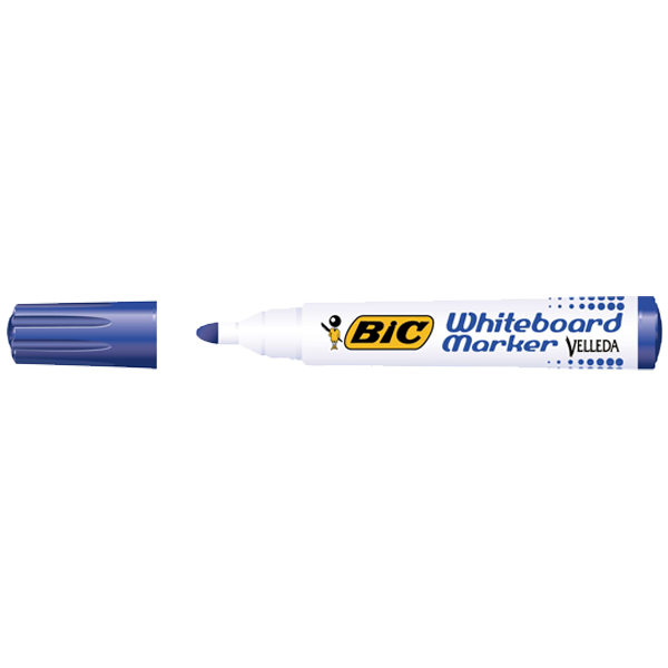 Bic Tahta Kalemi Yuvarlak Uçlu Velleda Mavi 1701 06 - 1