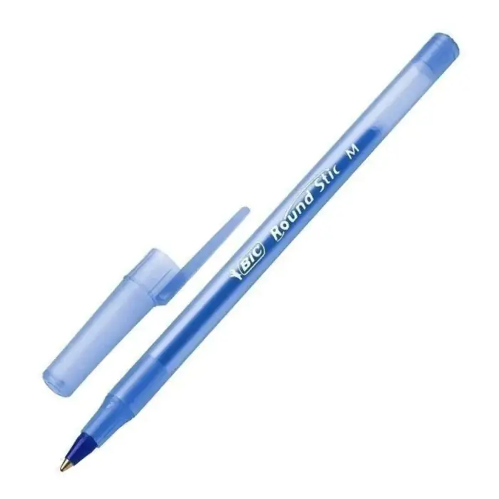 Bic Tükenmez Kalem Round Stick 1.0 Mm Mavi - 1