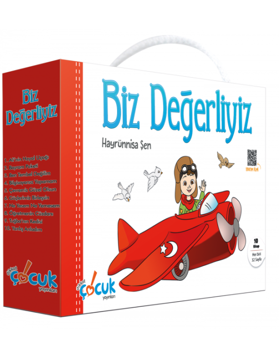 Biz Değerliyiz 10 Kitap 2. Sınıflar İçin Dikkat Çocuk Yayınları - 1