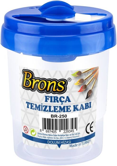 Brons Fırça Temizleme Kabı BR-250 - 2