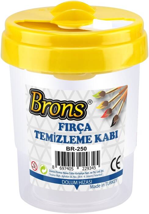 Brons Fırça Temizleme Kabı BR-250 - 4