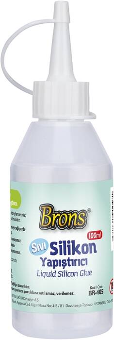 Brons Silikon Sıvı Yapıştırıcı 100 GR BR-405 - 1