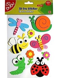 Bu-Bu 3D Eva Sticker Arı Ve Böcekler BUBU-STS044 - Bubu