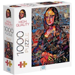 Ca Games 1000 Parça Puzzle Monalisa CA7022 - CA Games