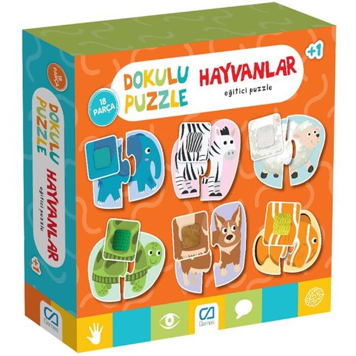 Ca Games Dokulu Hayvanlar Puzzle 5126 - 1