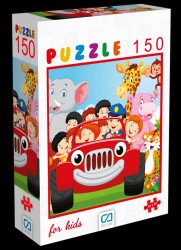 Ca Games Hayvanlar Puzzle 150 Parça CA.6103 - CA Games