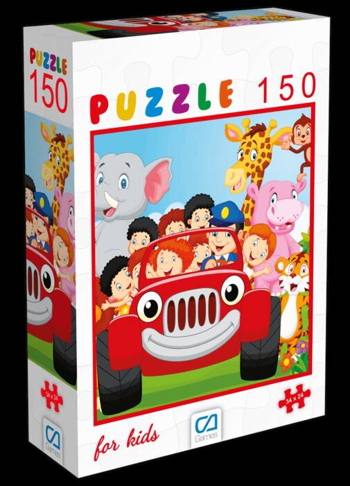 Ca Games Hayvanlar Puzzle 150 Parça CA.6103 - 1