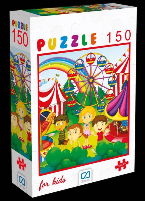 Ca Games Lunapark 150 Parça Puzzle Eğitici ve Öğretici Oyun - 1