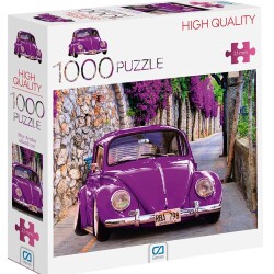 CA Games Mor Araba 1000 Parça Puzzle 7028 - CA Games