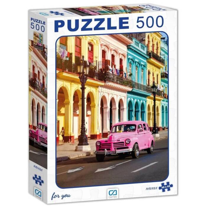 Ca Games Puzzle Havana 500 Parça CA.7503 - 1