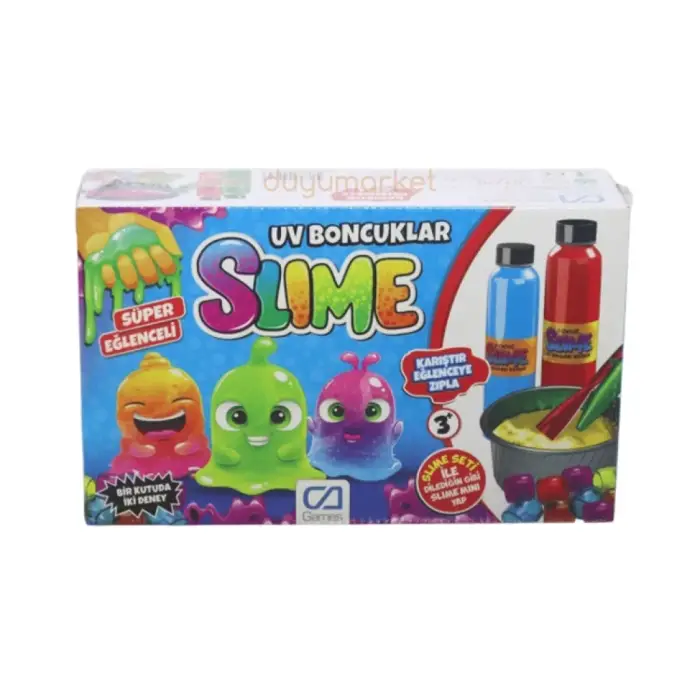 Ca Games Slime Deney Seti Ve Uv Boncuklar - 1